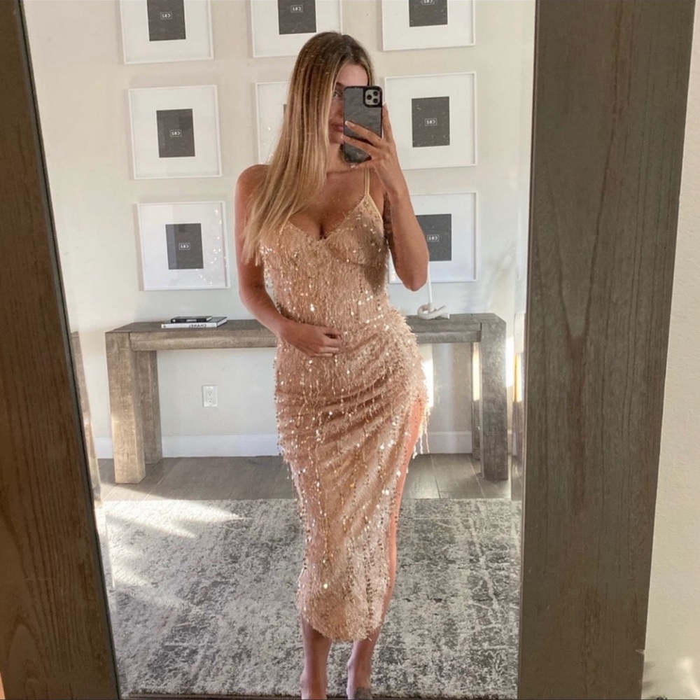 JLUXLABEL Gold Sequin Set